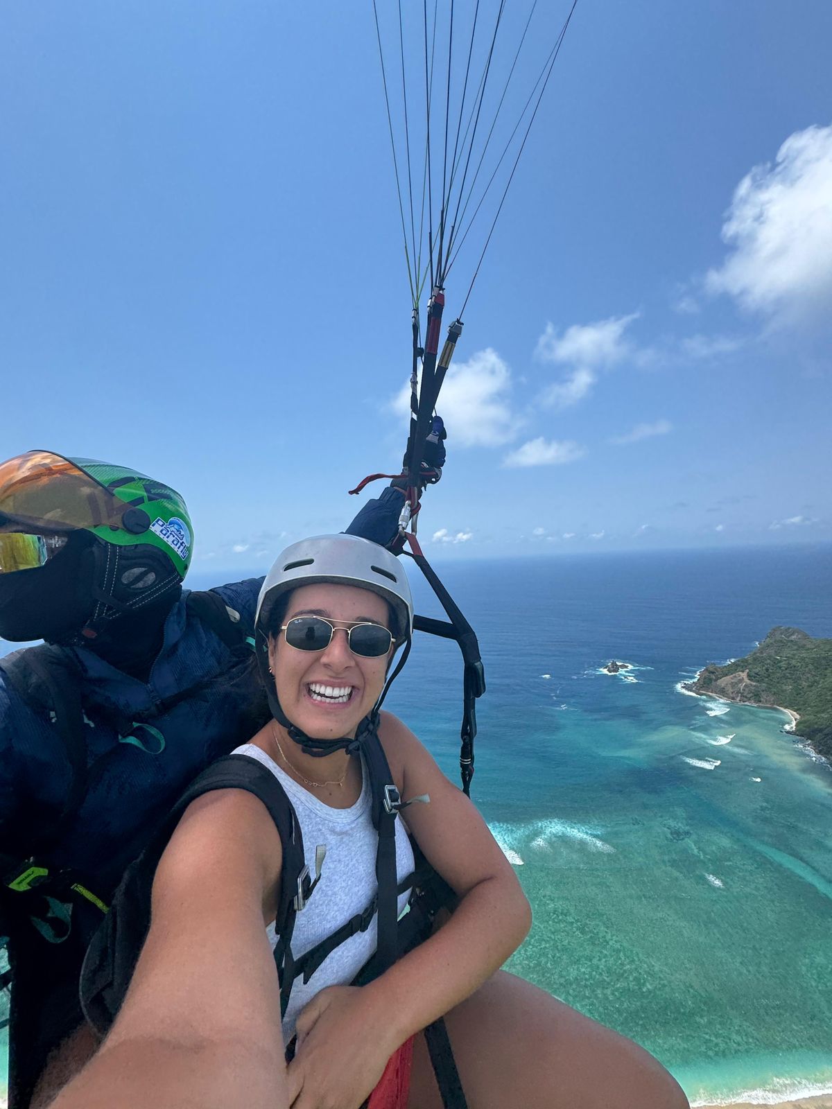 Tandem Paragliding in Lancing, Central Lombok